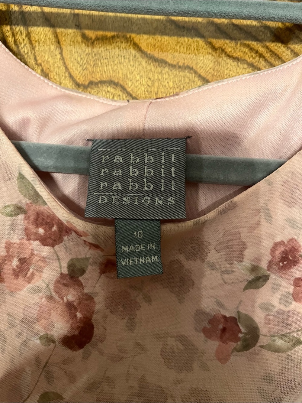 M Rabbit Rabbit Rabbit Women's Pink Floral A-Line Skirt - Picture 5 of 8
